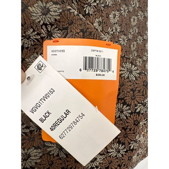 Tallia Gold & Silver Men's Floral Dinner Jacket size 40R - Picture 4 of 8